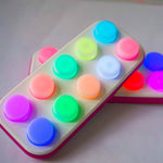 Two Colorful Boppo toys on a light background