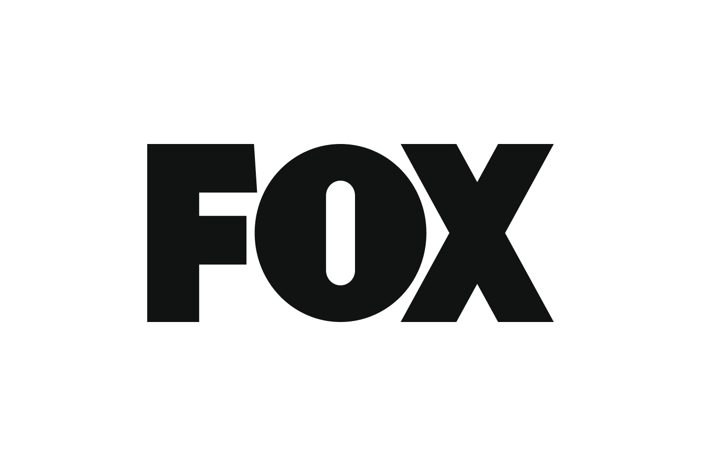 Black 'FOX' logo on a white background
