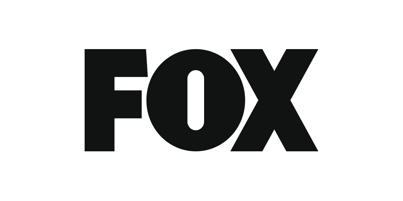 Black 'FOX' logo on a white background